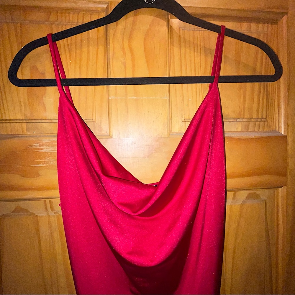 Seduction Red Mini Dress in Medium